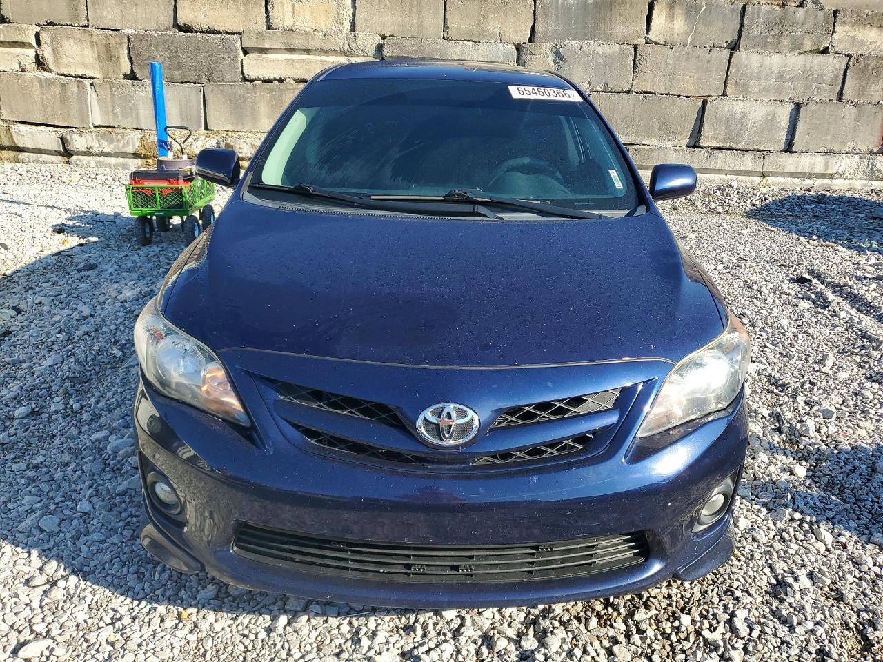 2011 Toyota Corolla S Синий vin: 2T1BU4EE0BC697235
