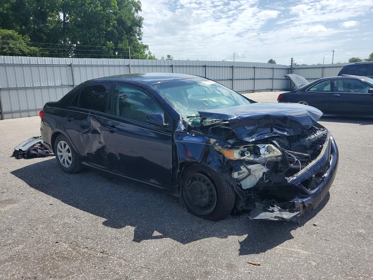 2011 Toyota Corolla Le Blue vin: 2T1BU4EE0BC701185