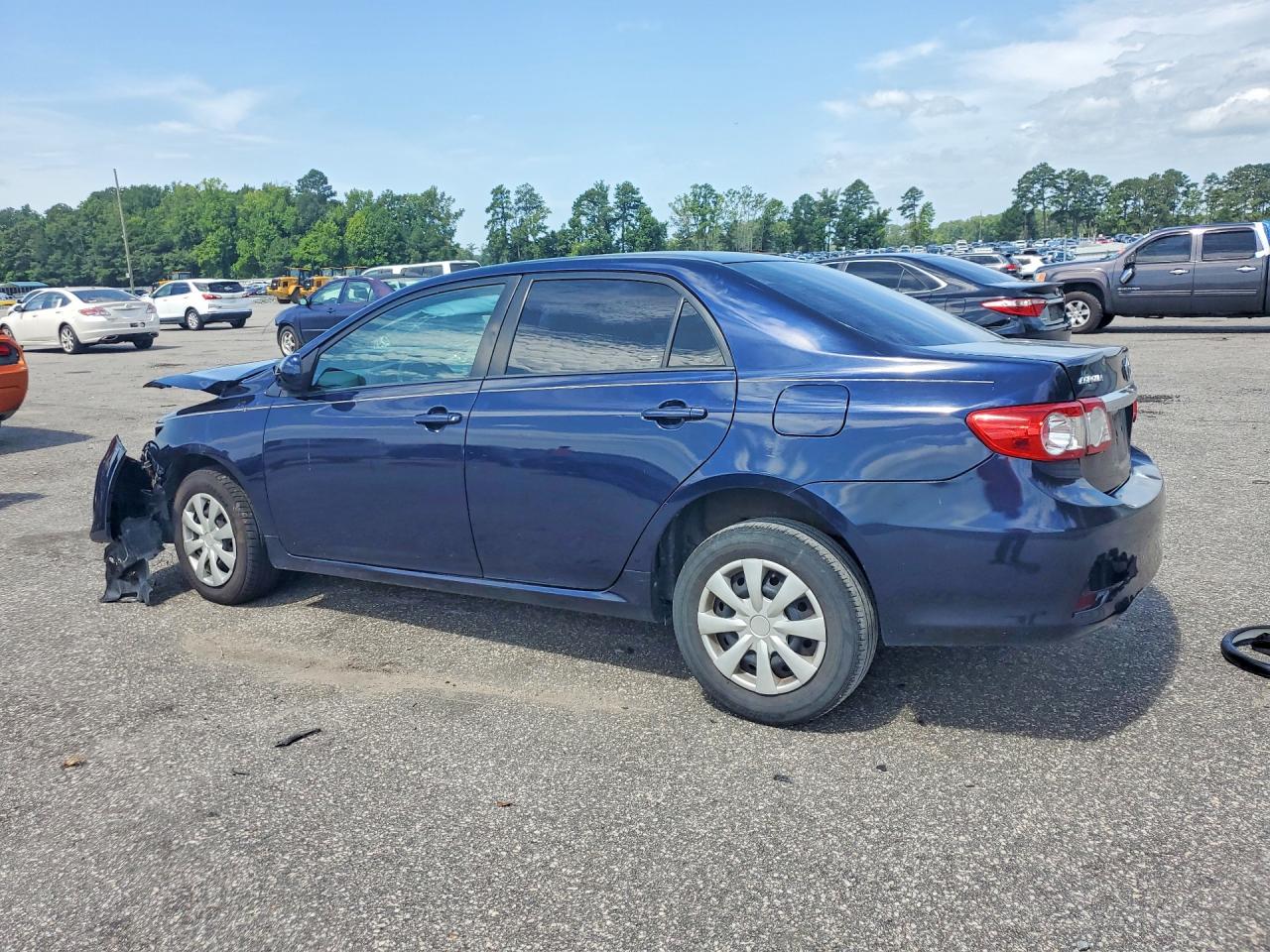2011 Toyota Corolla Le Blue vin: 2T1BU4EE0BC701185