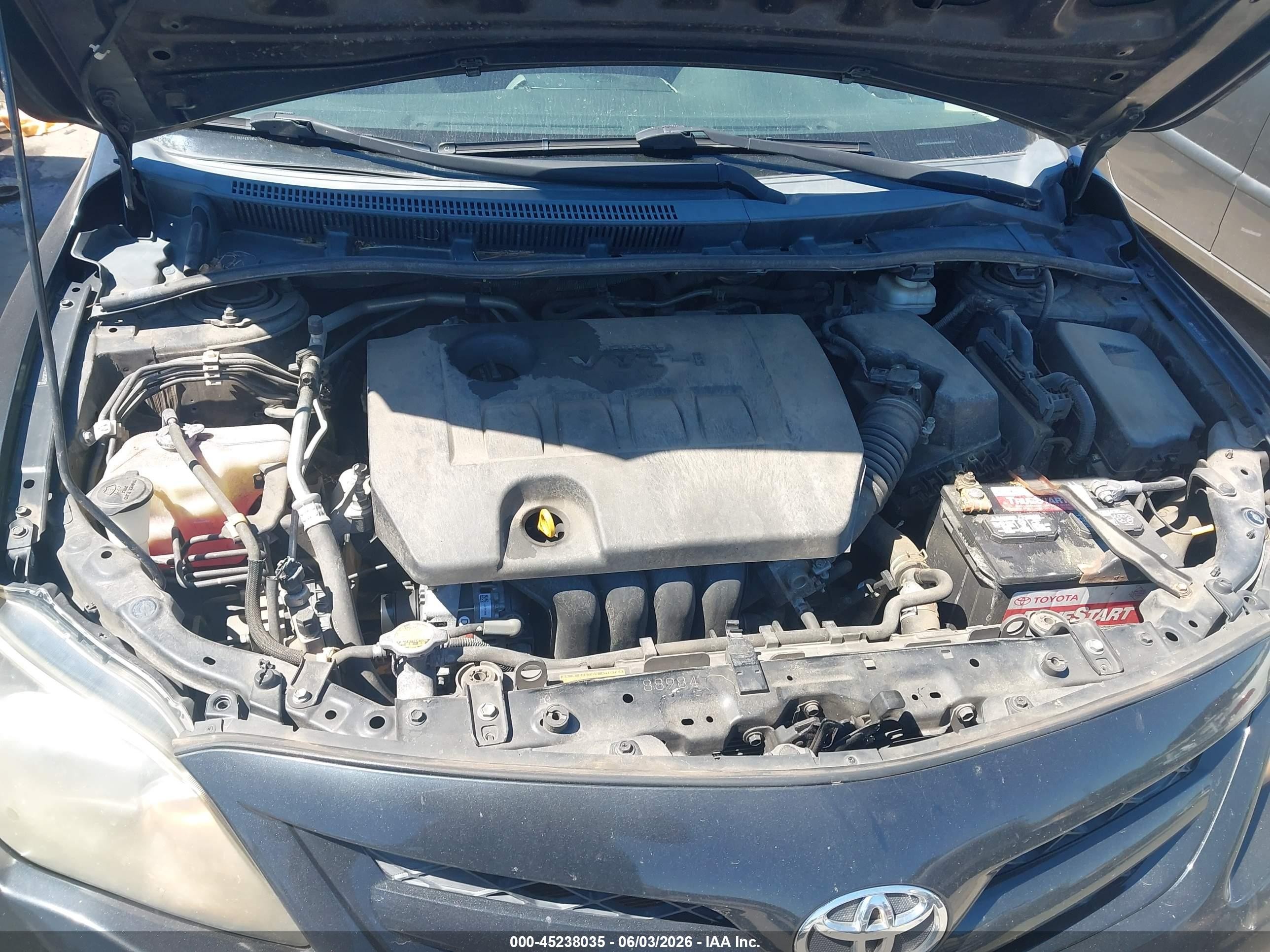 2011 Toyota Corolla S Black vin: 2T1BU4EE0BC701798