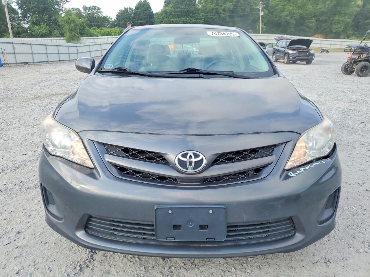 2011 Toyota Corolla Base Charcoal vin: 2T1BU4EE0BC705155