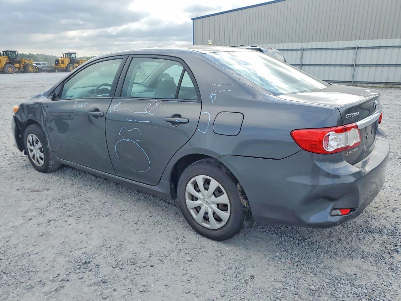 2011 Toyota Corolla Base Charcoal vin: 2T1BU4EE0BC705155