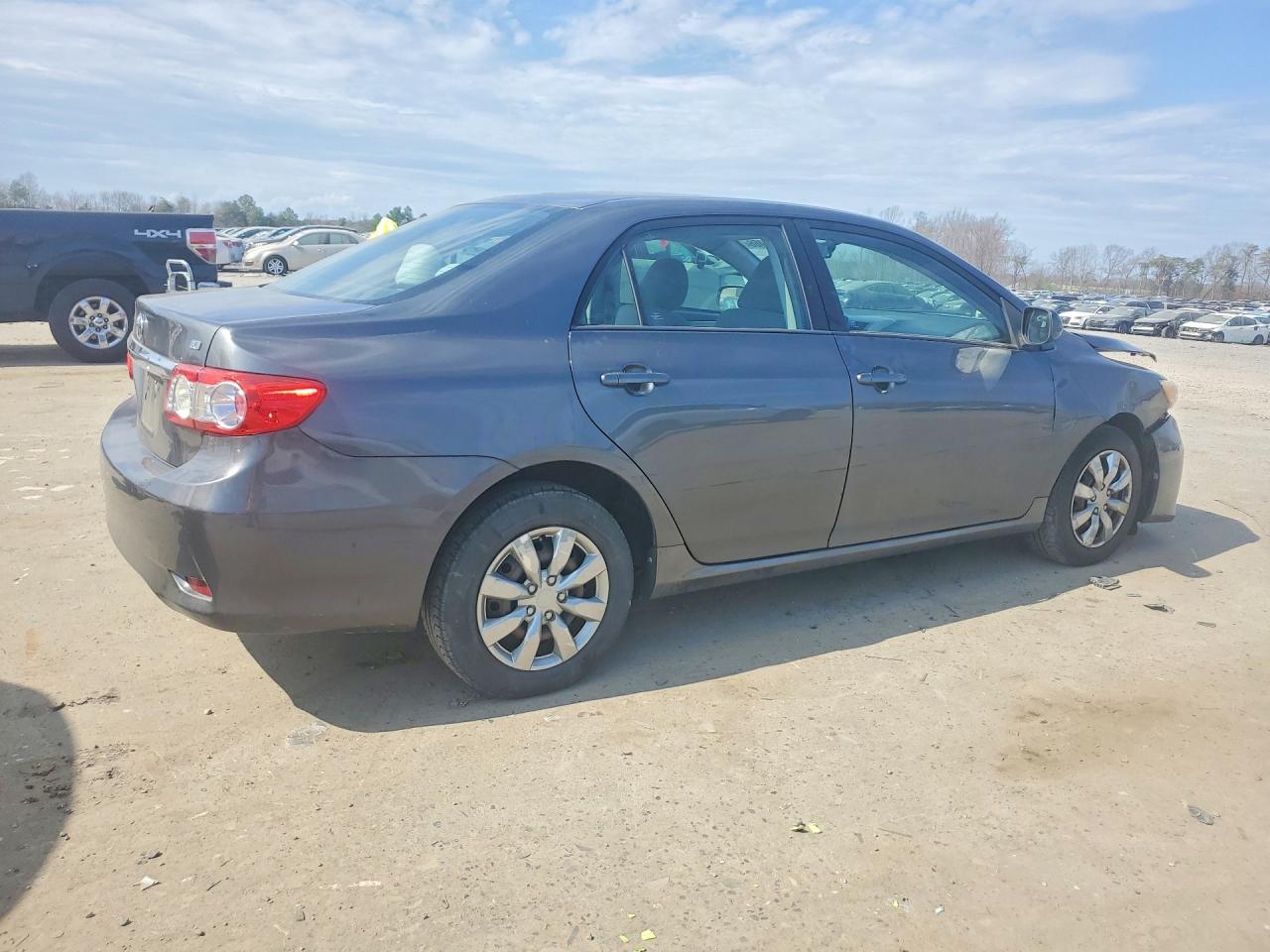 2011 Toyota Corolla Le Gray vin: 2T1BU4EE0BC712719