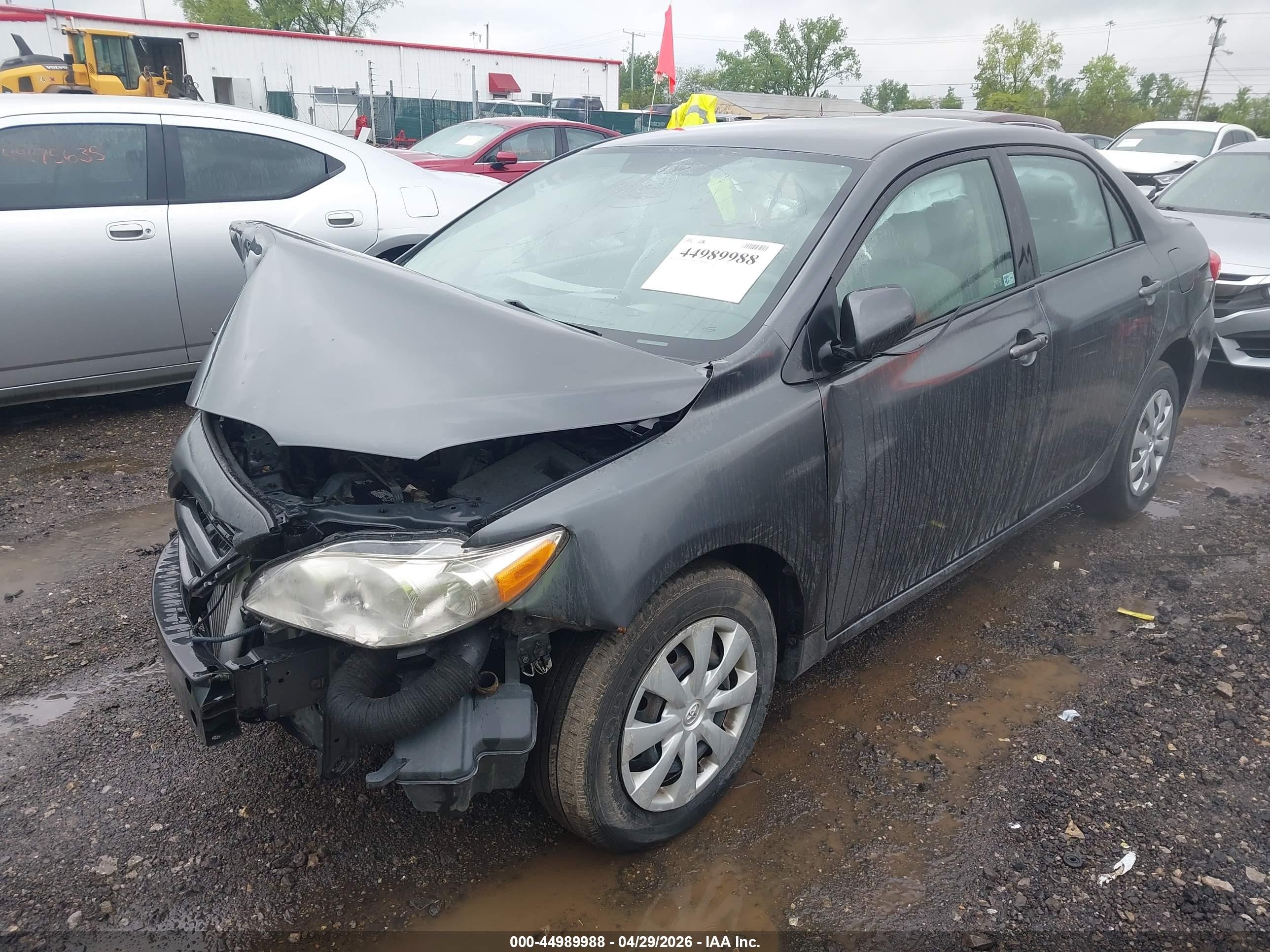 2011 Toyota Corolla Le Gray vin: 2T1BU4EE0BC715541
