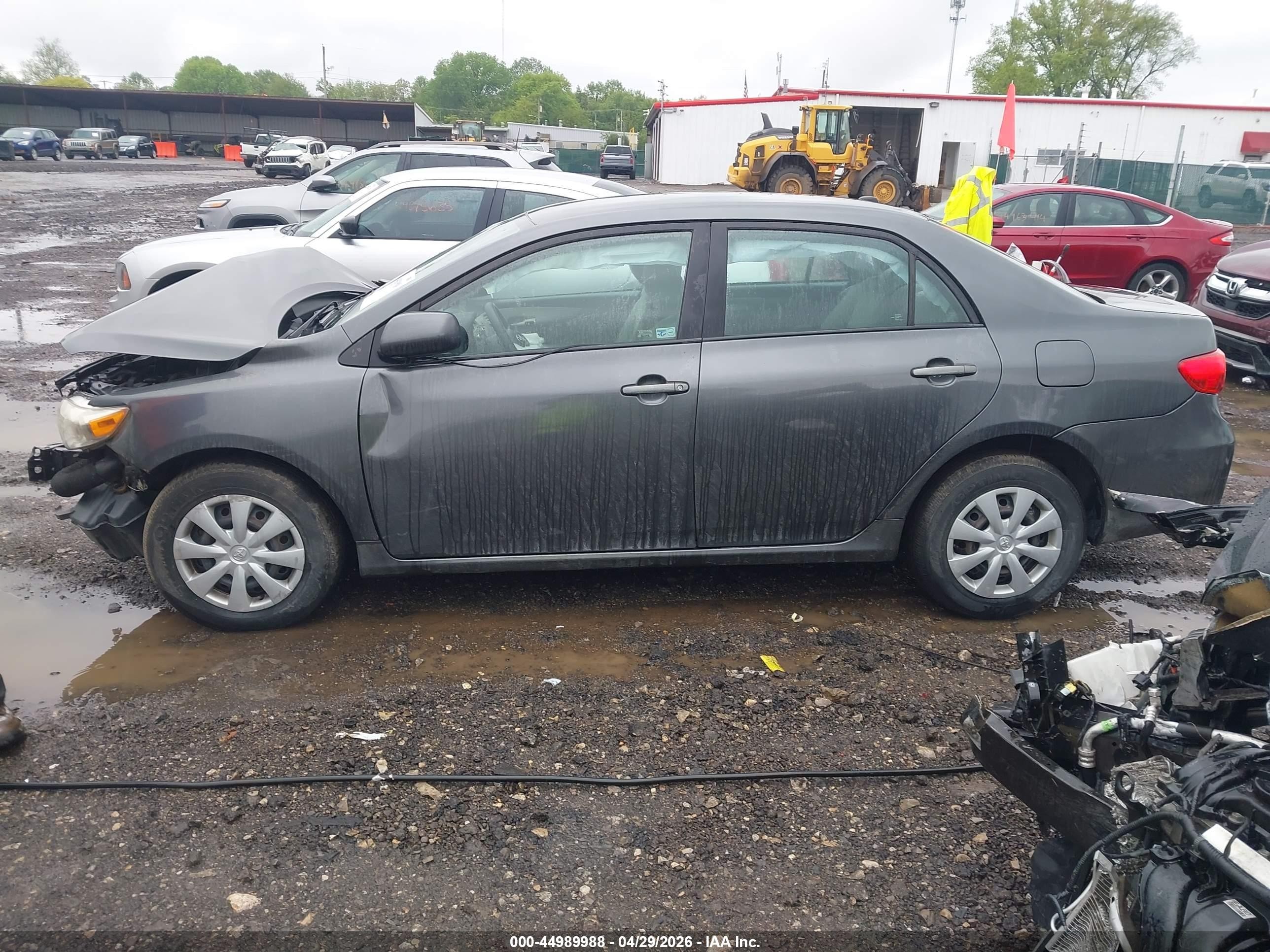 2011 Toyota Corolla Le Gray vin: 2T1BU4EE0BC715541
