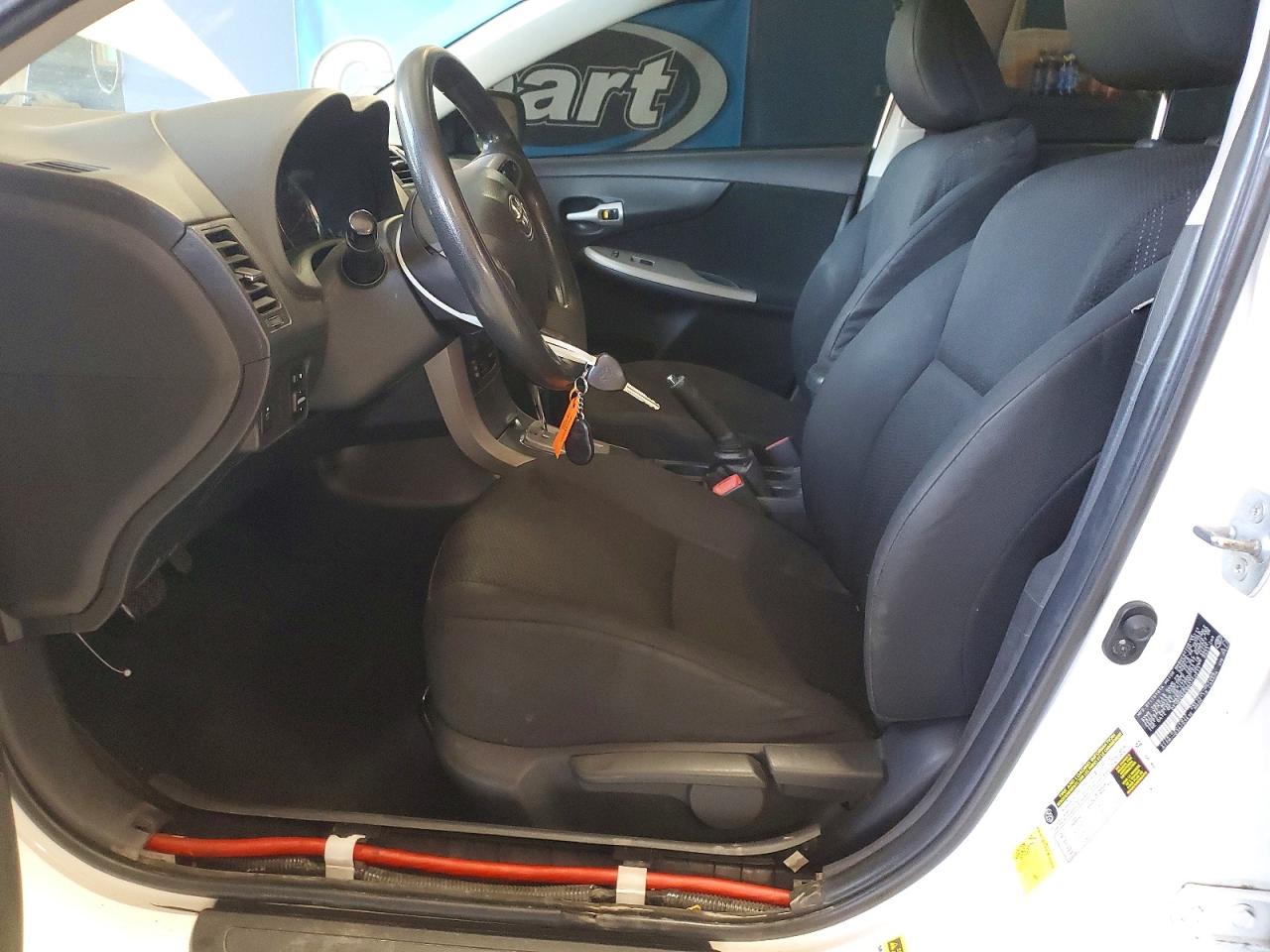 2011 Toyota Corolla S White vin: 2T1BU4EE0BC752511