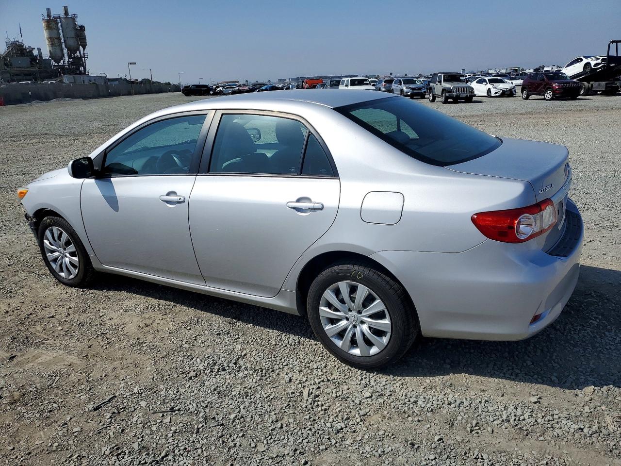 2012 Toyota Corolla Le Silver vin: 2T1BU4EE0CC761906