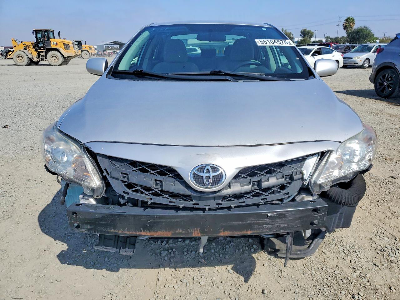 2012 Toyota Corolla Le Silver vin: 2T1BU4EE0CC761906