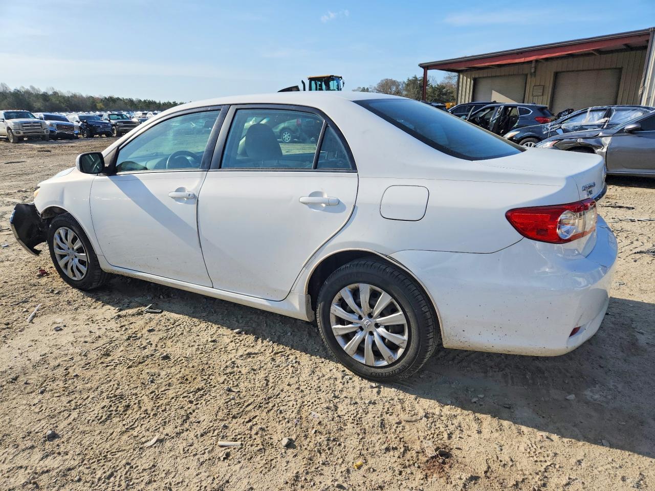 2012 Toyota Corolla Le White vin: 2T1BU4EE0CC765020