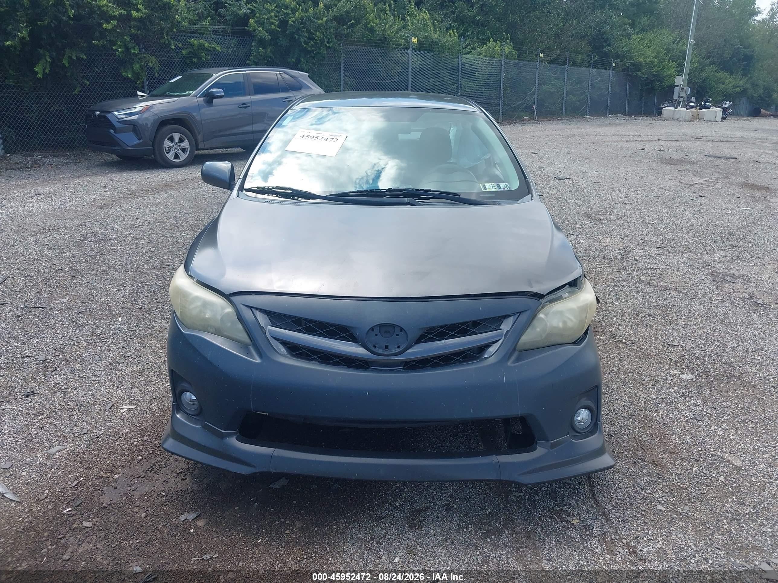 2012 Toyota Corolla S/le Gray vin: 2T1BU4EE0CC768838
