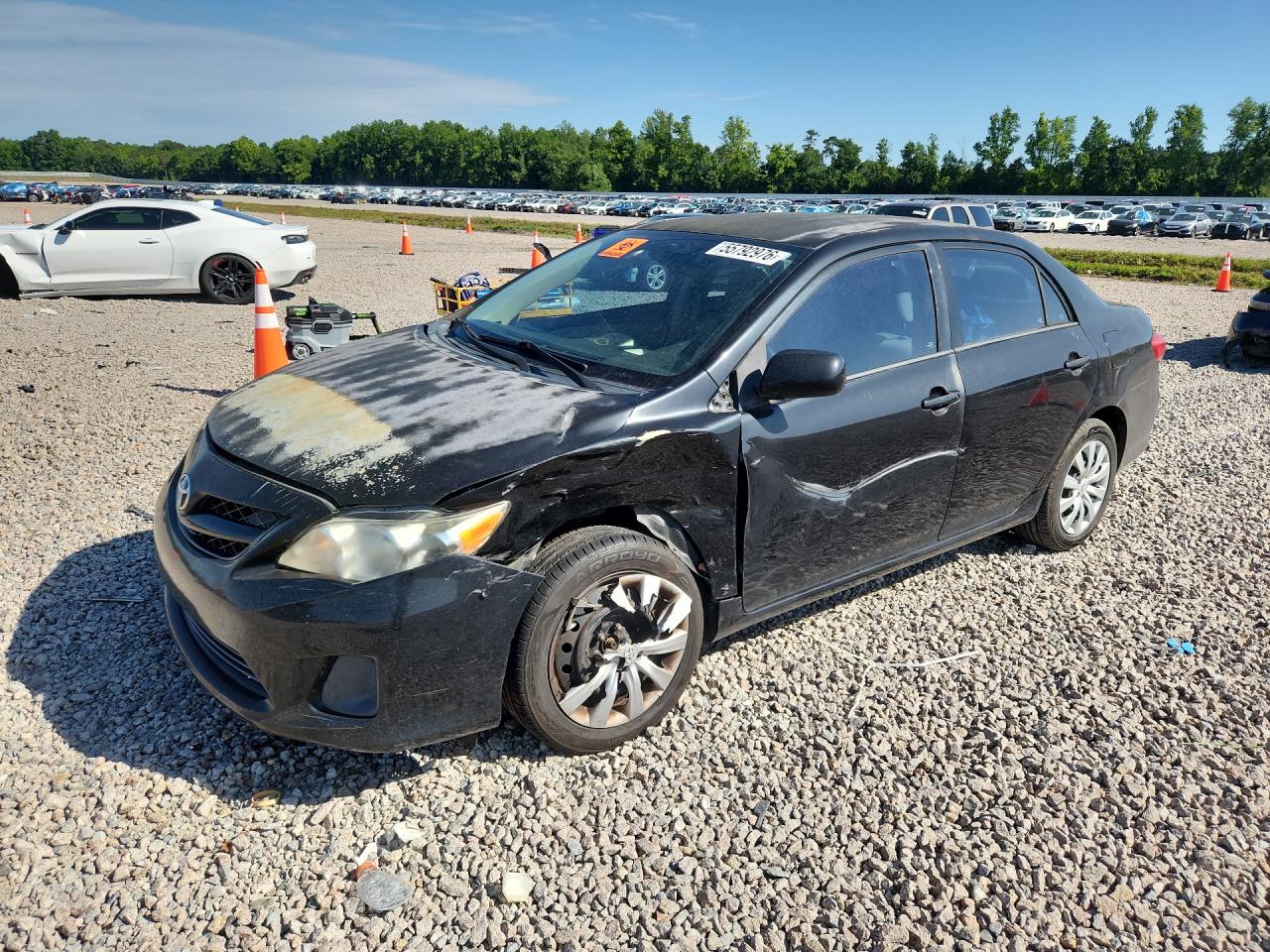 2012 Toyota Corolla Le Black vin: 2T1BU4EE0CC774221