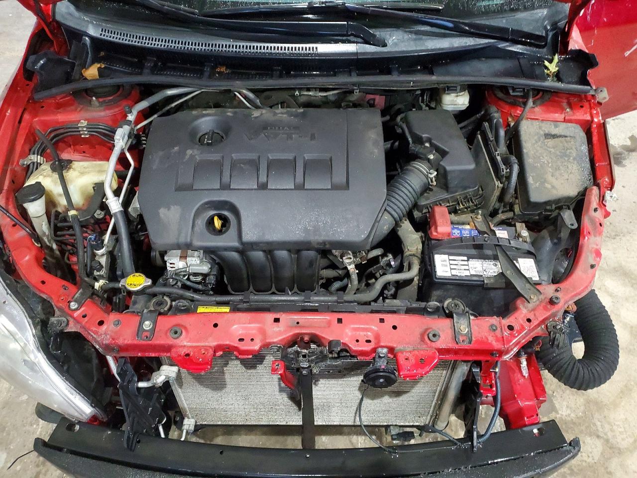 2012 Toyota Corolla Le Red vin: 2T1BU4EE0CC777720