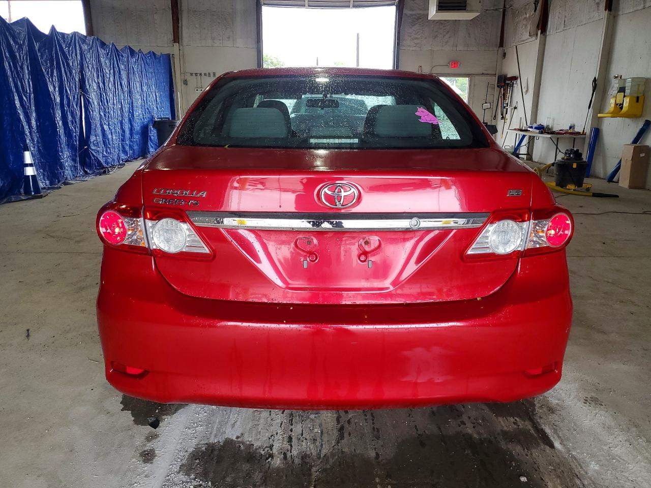 2012 Toyota Corolla Le Red vin: 2T1BU4EE0CC777720