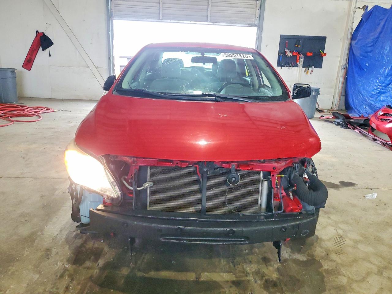 2012 Toyota Corolla Le Red vin: 2T1BU4EE0CC777720