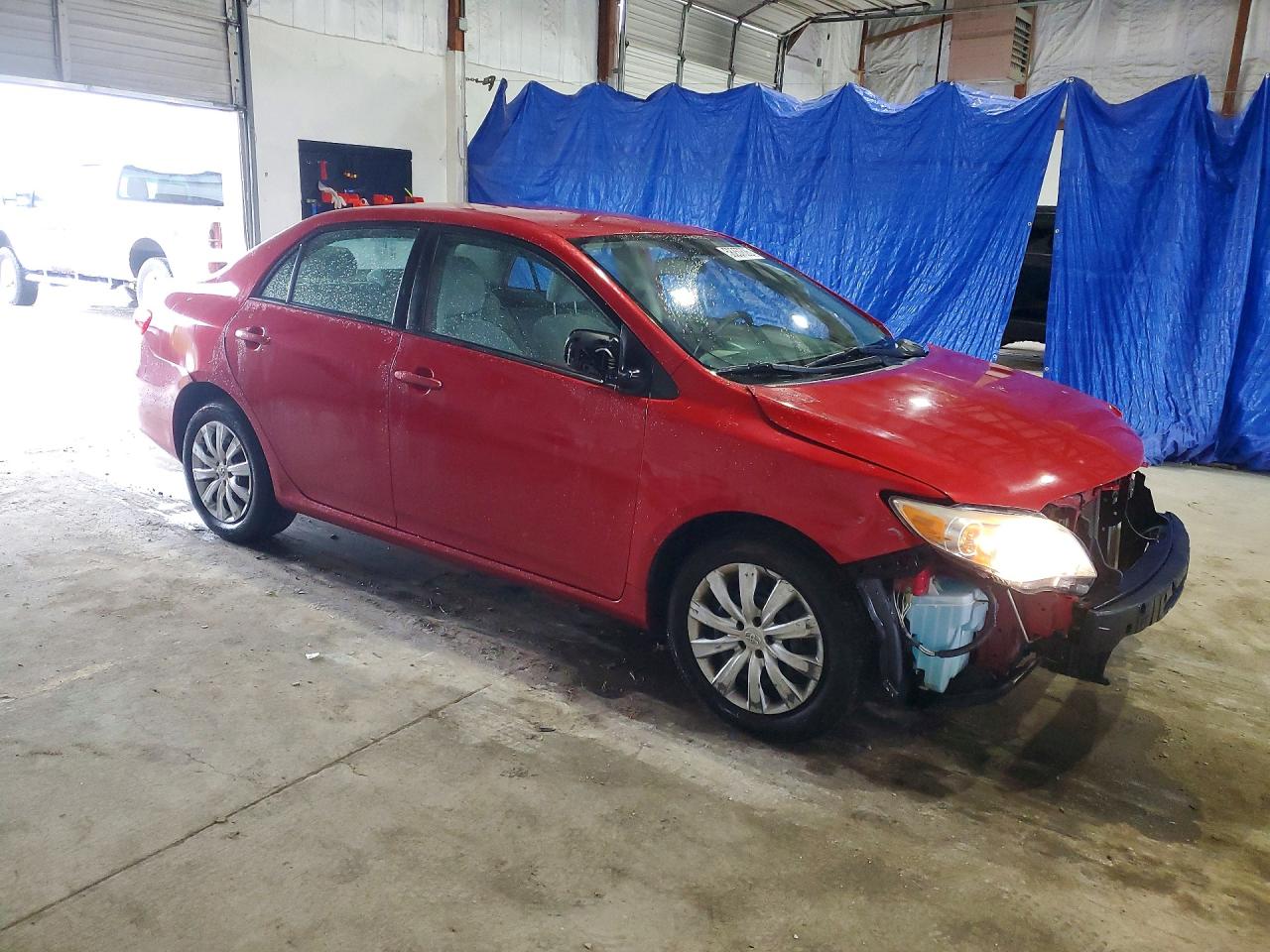 2012 Toyota Corolla Le Red vin: 2T1BU4EE0CC777720