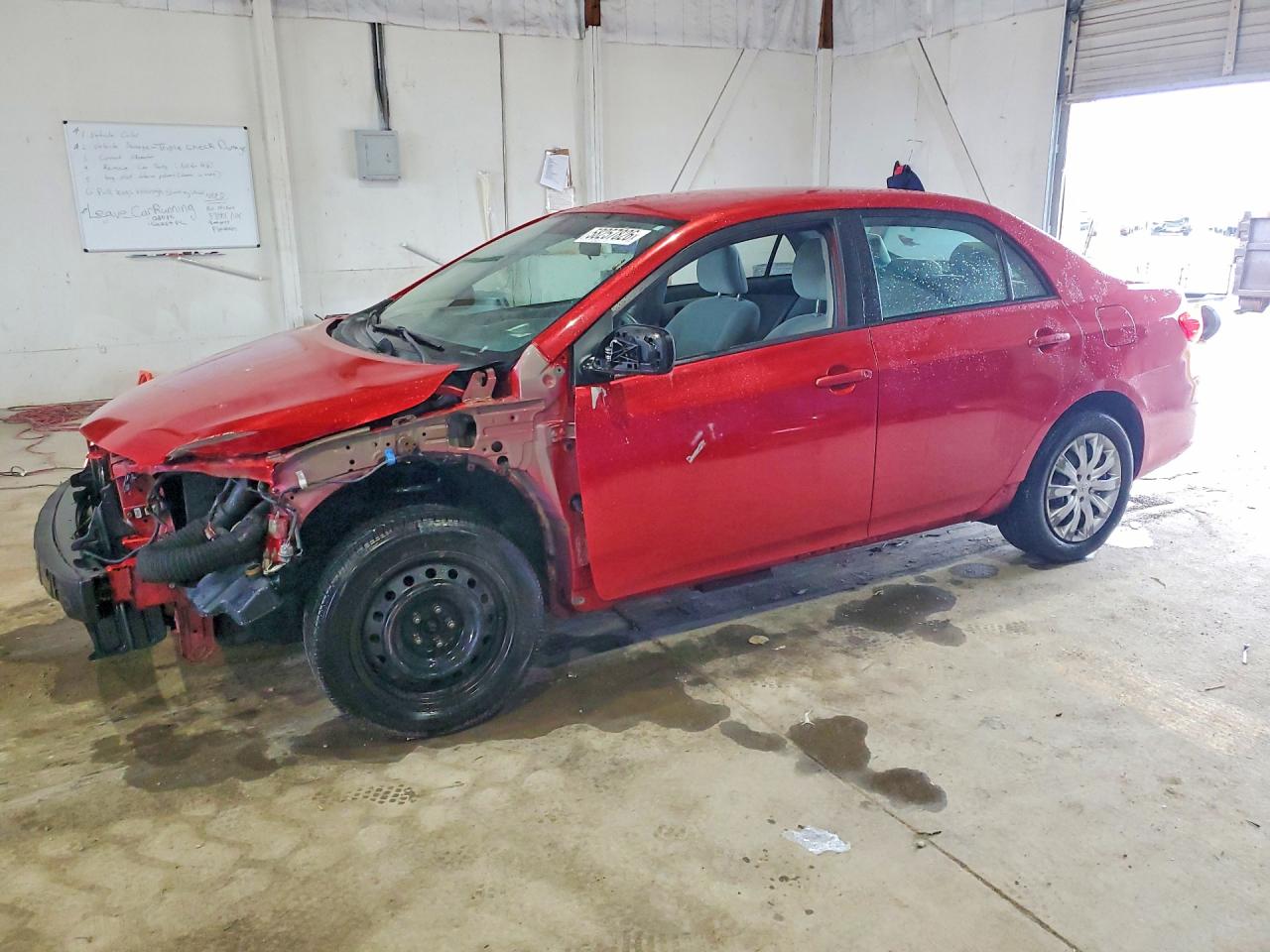 2012 Toyota Corolla Le Red vin: 2T1BU4EE0CC777720