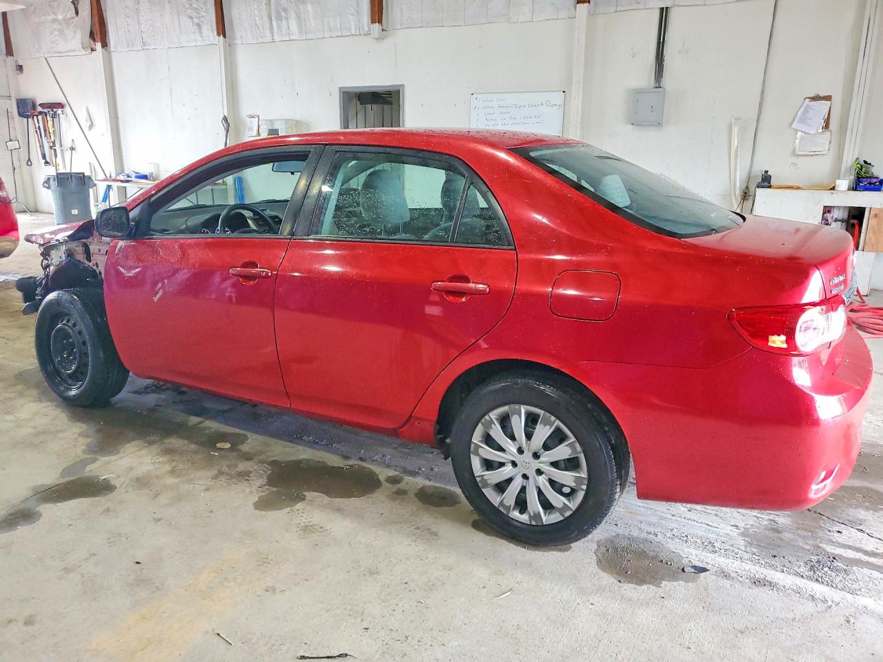 2012 Toyota Corolla Le Red vin: 2T1BU4EE0CC777720