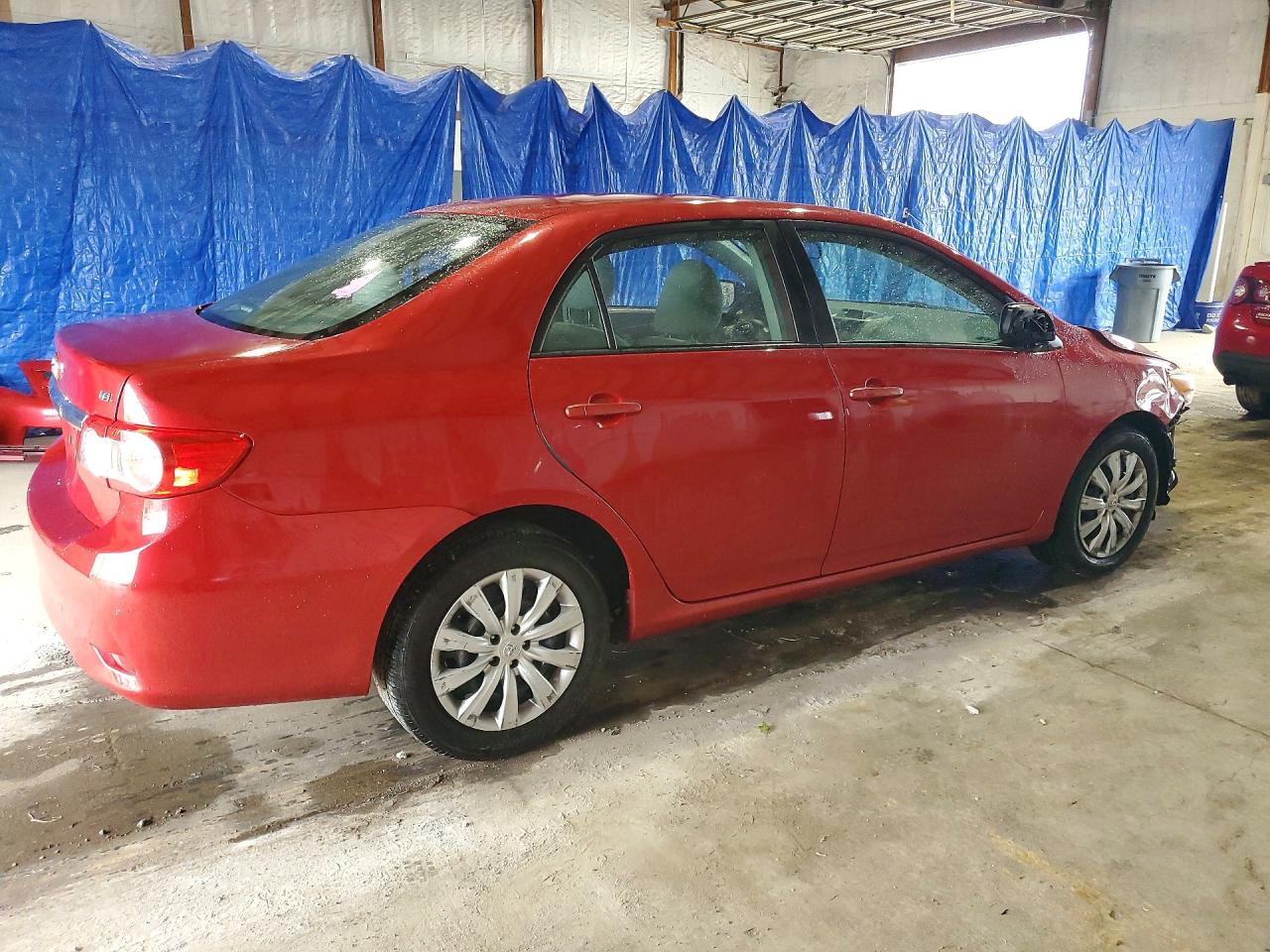 2012 Toyota Corolla Le Red vin: 2T1BU4EE0CC777720