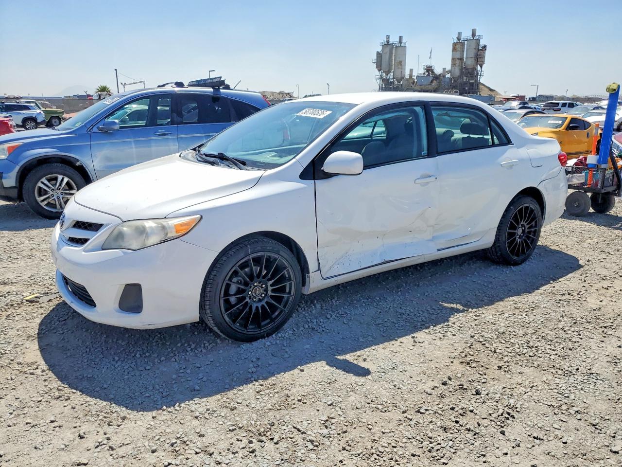 2012 Toyota Corolla Le White vin: 2T1BU4EE0CC787244