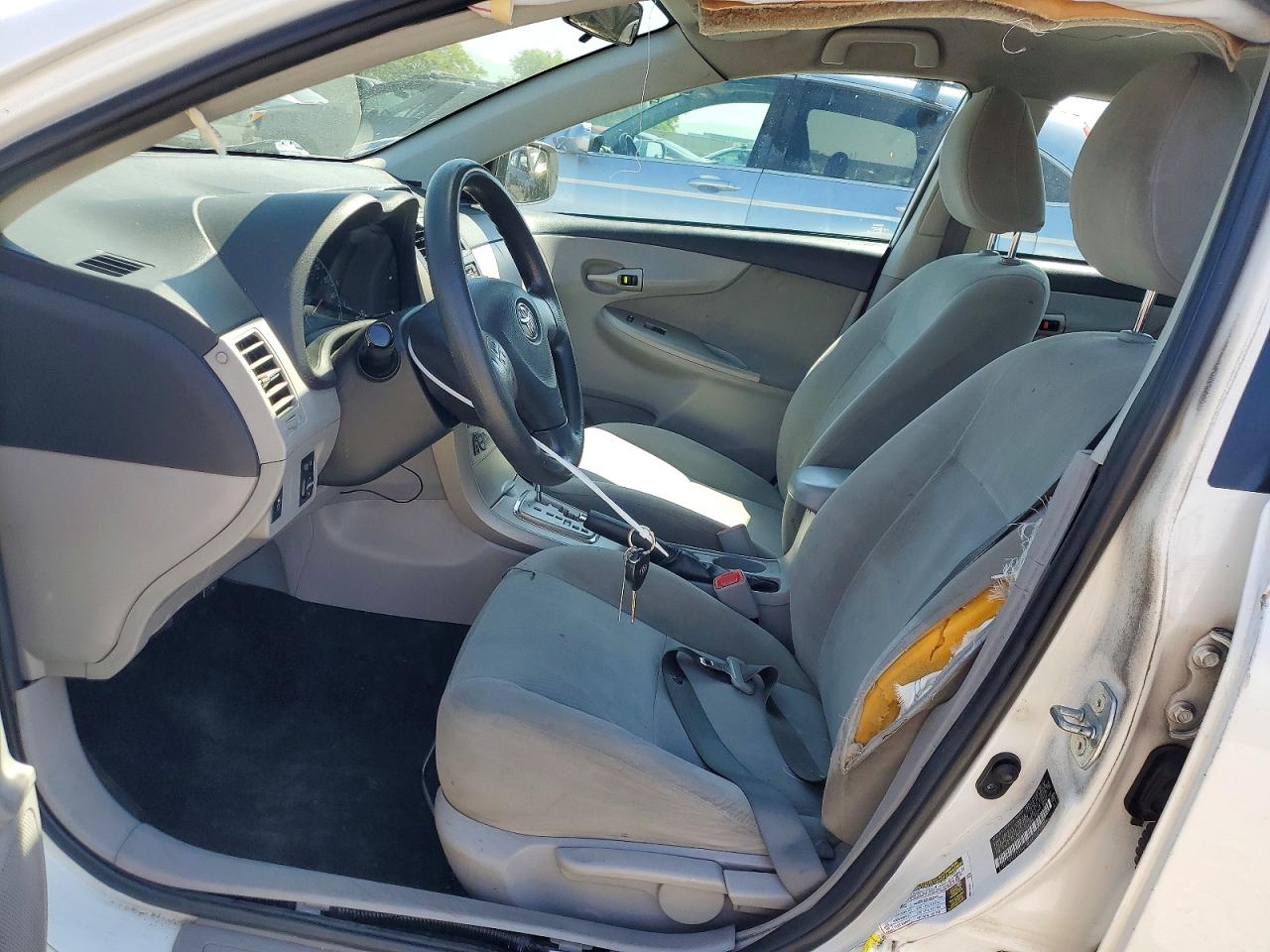 2012 Toyota Corolla Le White vin: 2T1BU4EE0CC787244