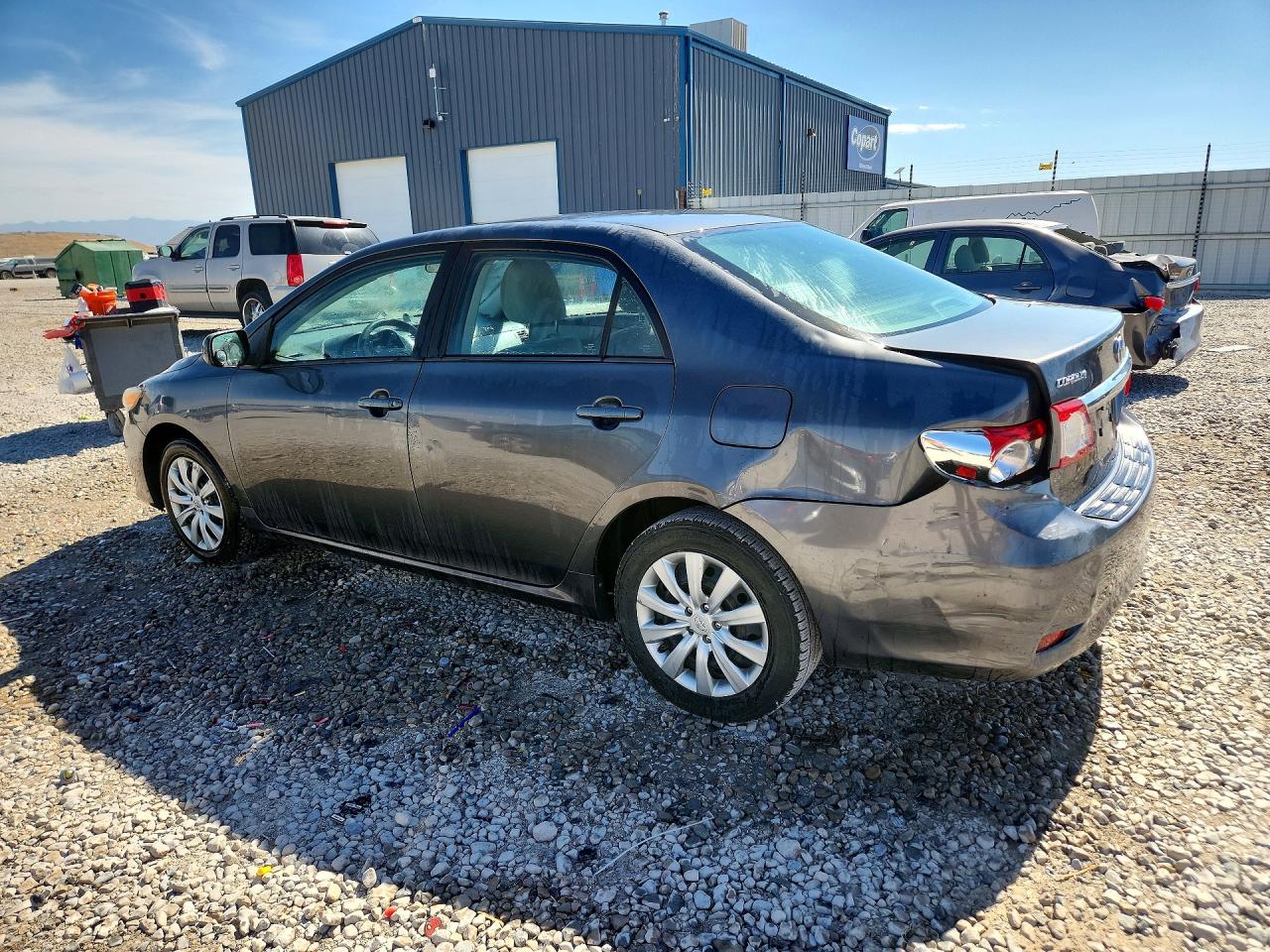2012 Toyota Corolla Le Gray vin: 2T1BU4EE0CC789883