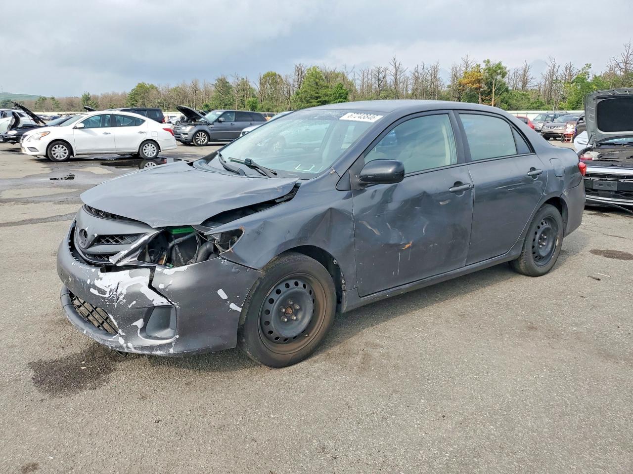 2012 Toyota Corolla Le Charcoal vin: 2T1BU4EE0CC790855