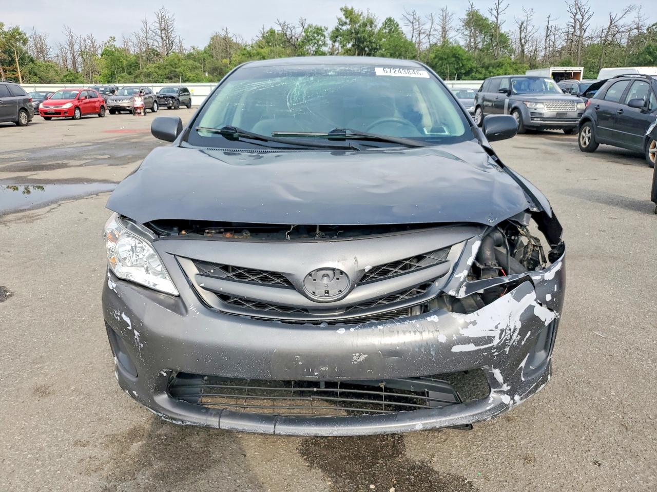 2012 Toyota Corolla Le Charcoal vin: 2T1BU4EE0CC790855