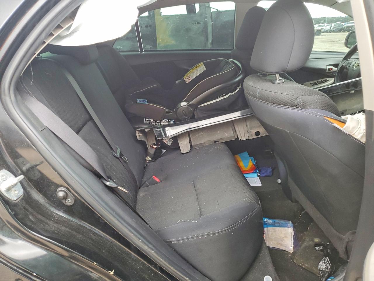 2012 Toyota Corolla S Черный vin: 2T1BU4EE0CC793853