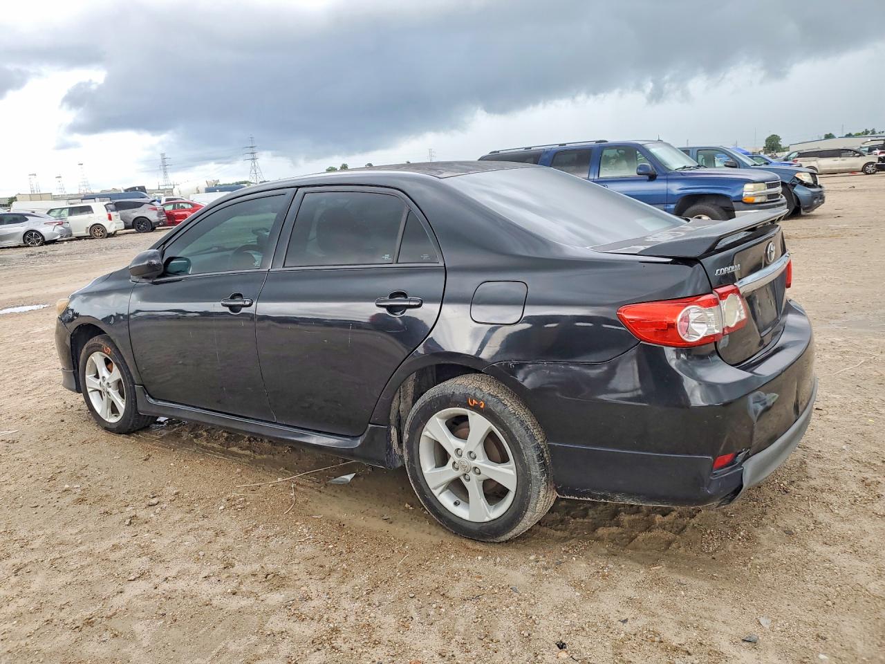 2012 Toyota Corolla S Черный vin: 2T1BU4EE0CC793853