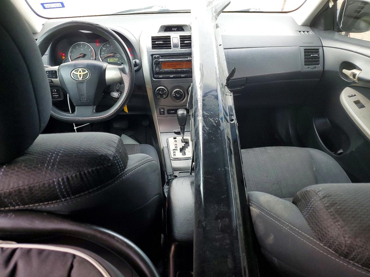 2012 Toyota Corolla S Черный vin: 2T1BU4EE0CC793853
