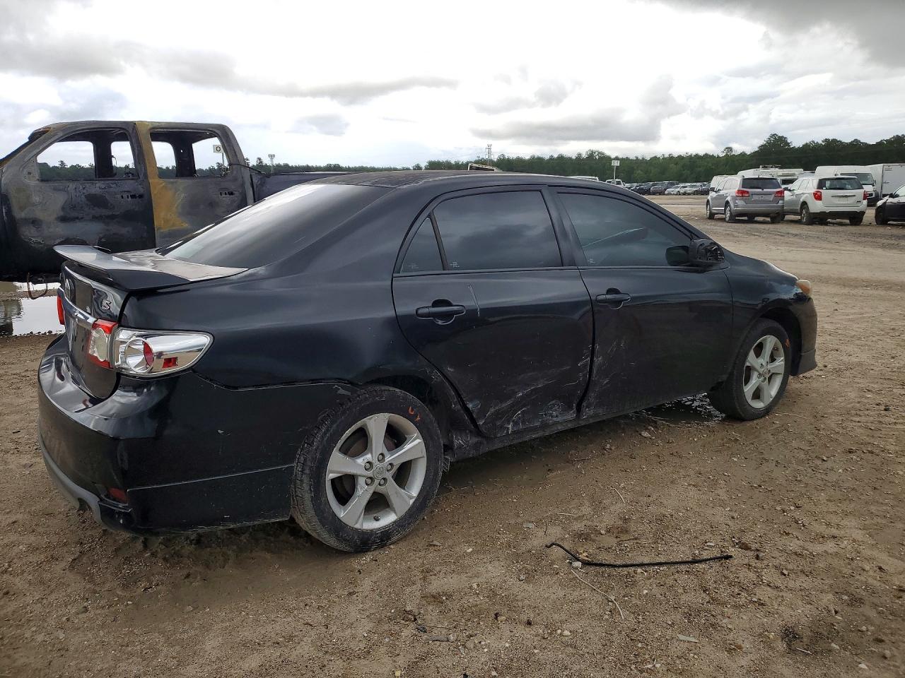 2012 Toyota Corolla S Черный vin: 2T1BU4EE0CC793853