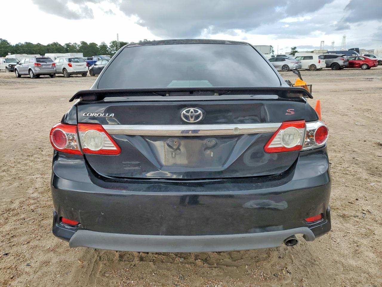 2012 Toyota Corolla S Черный vin: 2T1BU4EE0CC793853