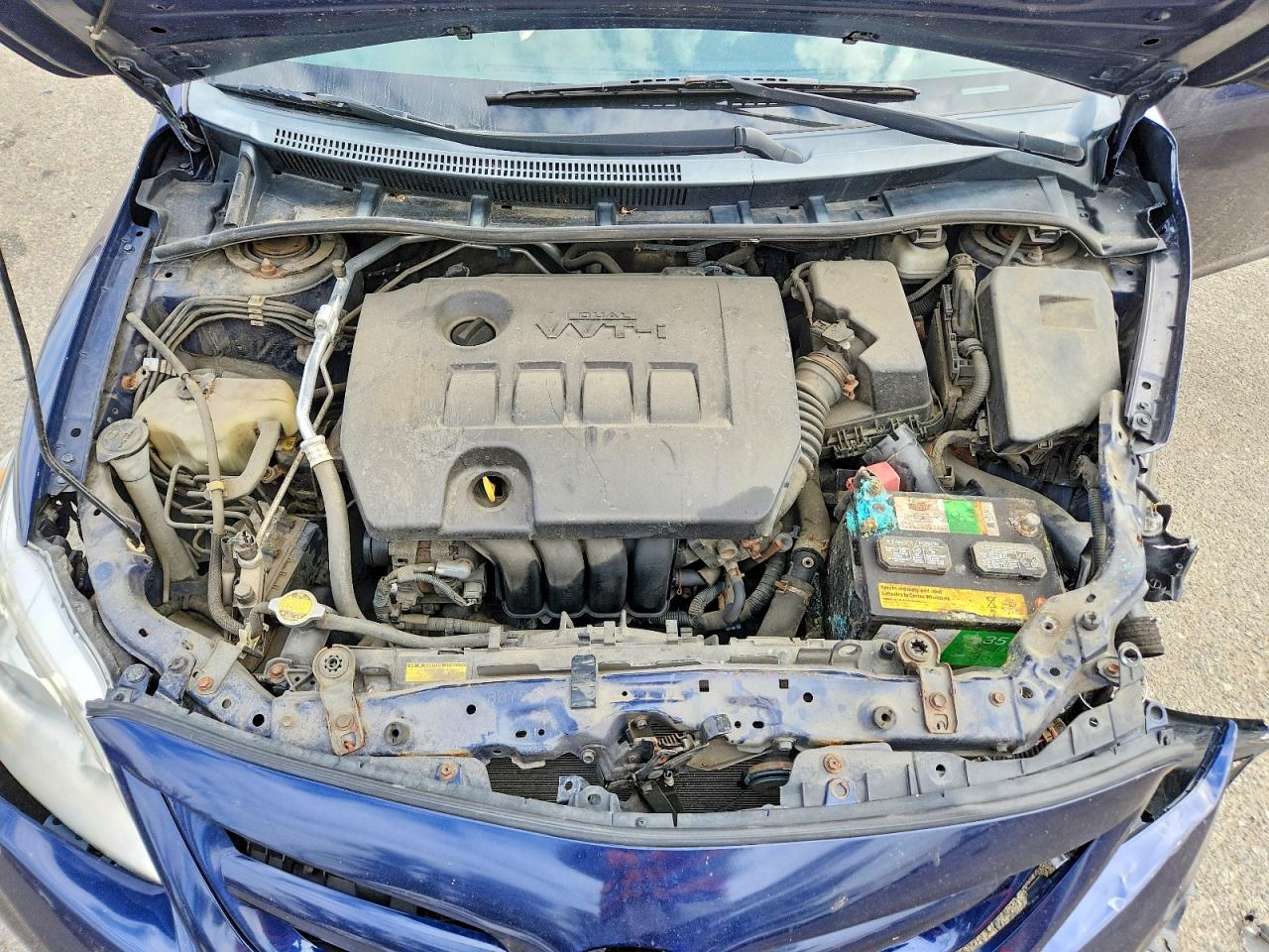 2012 Toyota Corolla Le Blue vin: 2T1BU4EE0CC799507