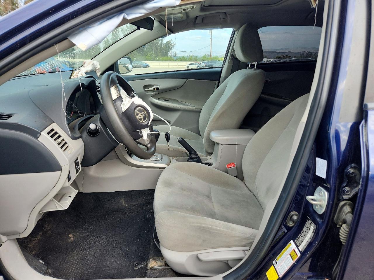 2012 Toyota Corolla Le Blue vin: 2T1BU4EE0CC799507