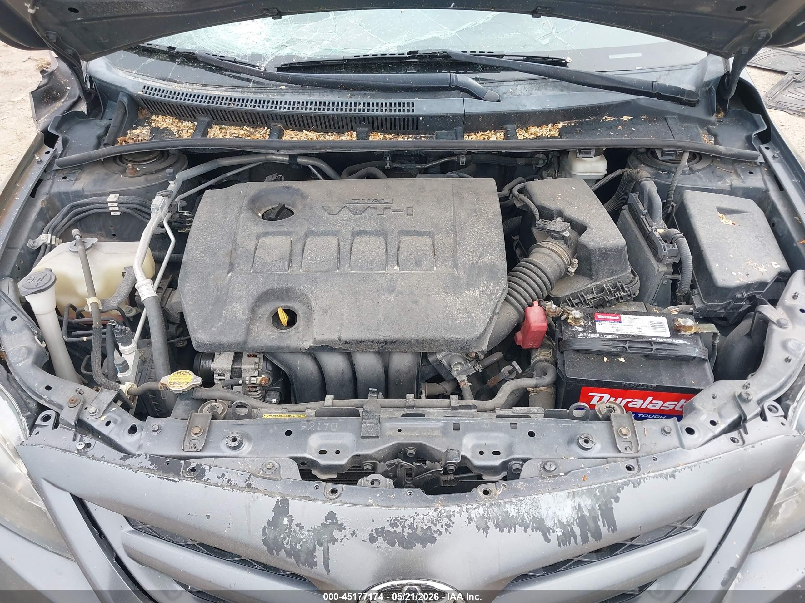 2012 Toyota Corolla S Gray vin: 2T1BU4EE0CC802776