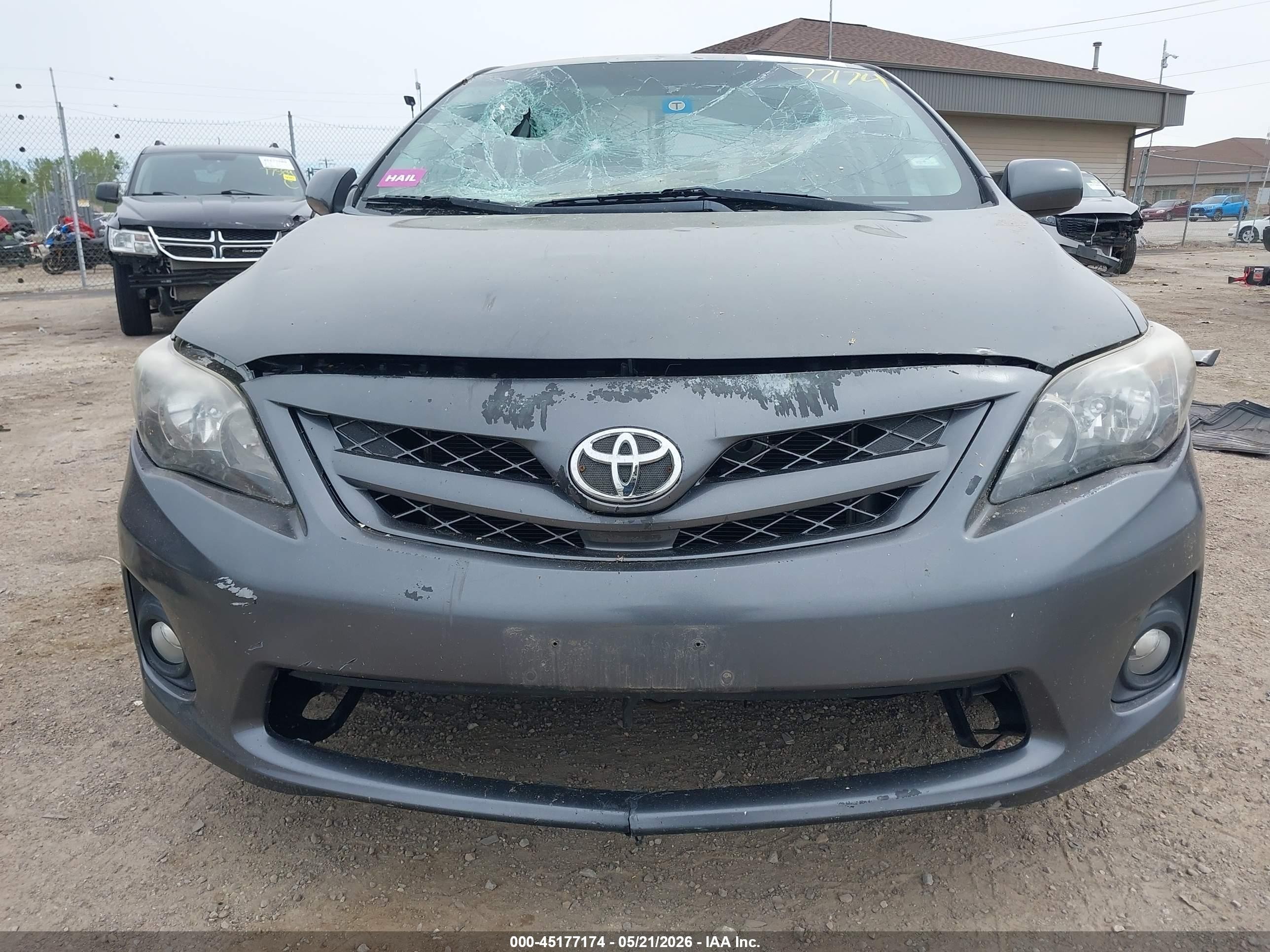 2012 Toyota Corolla S Gray vin: 2T1BU4EE0CC802776
