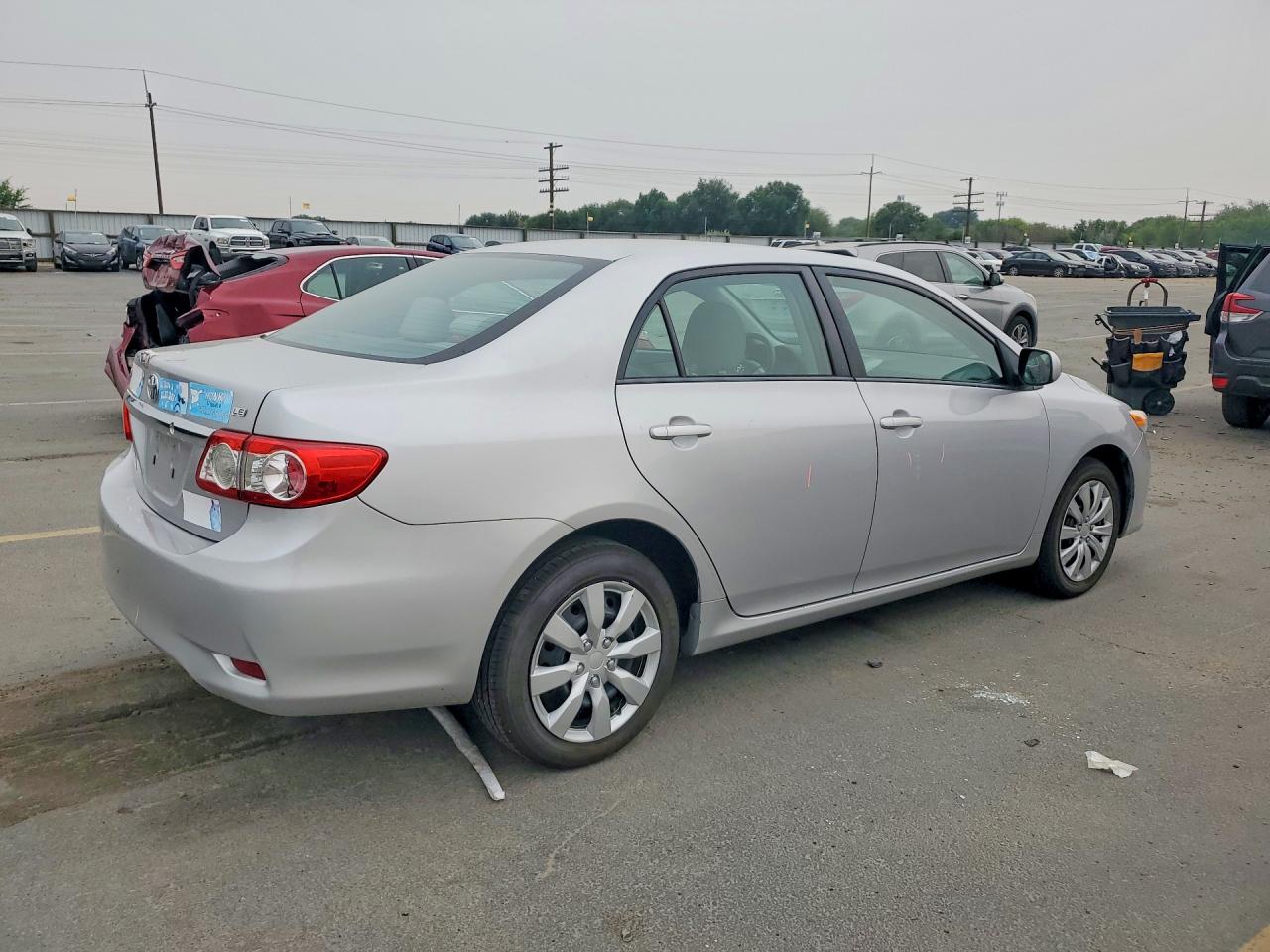 2012 Toyota Corolla Le Silver vin: 2T1BU4EE0CC826401