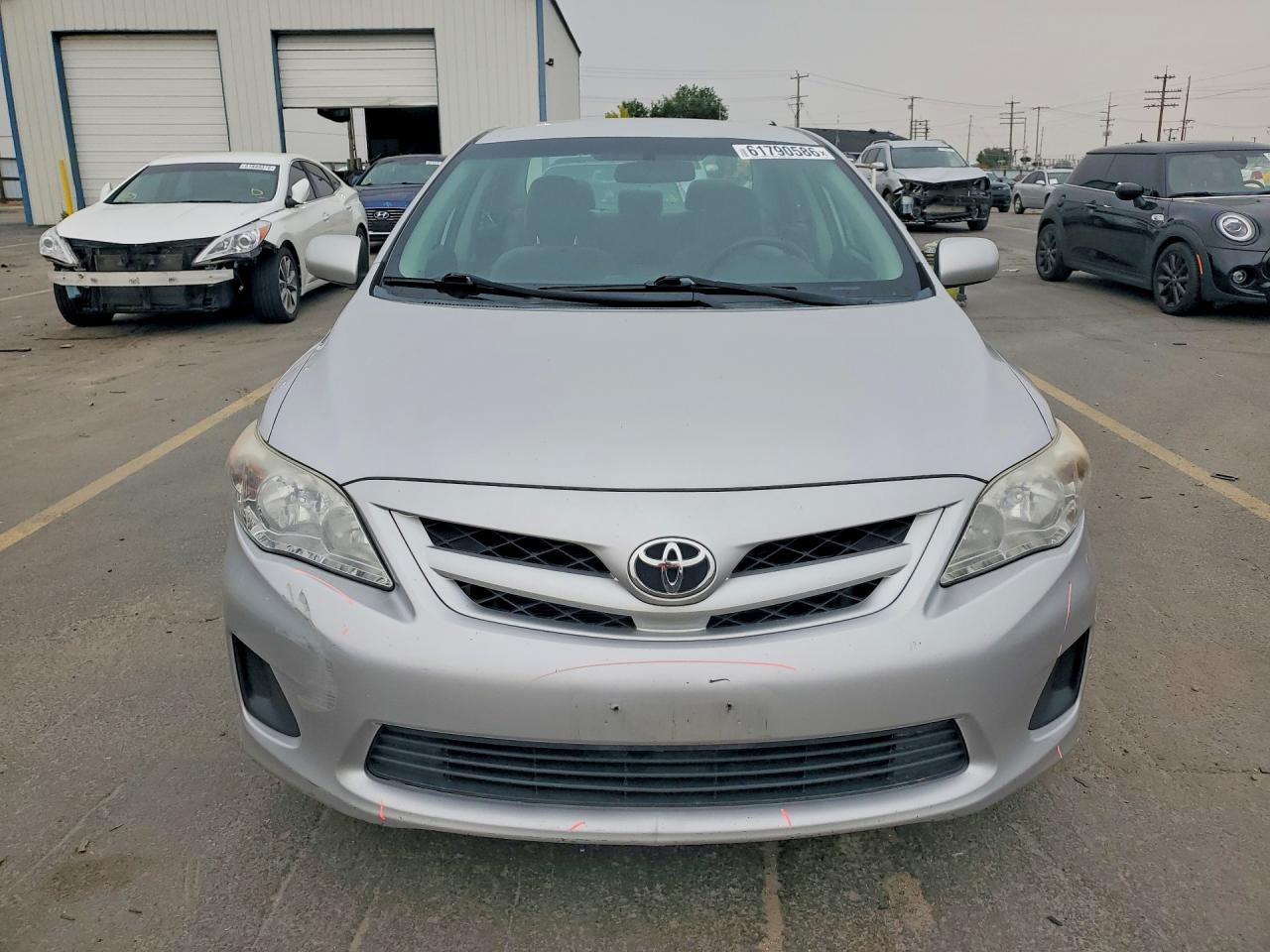 2012 Toyota Corolla Le Silver vin: 2T1BU4EE0CC826401