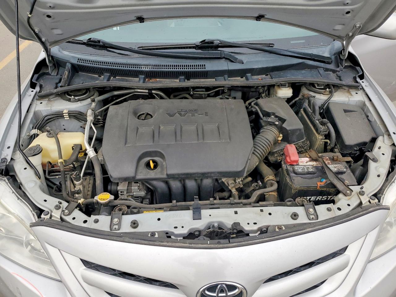 2012 Toyota Corolla Le Silver vin: 2T1BU4EE0CC826401