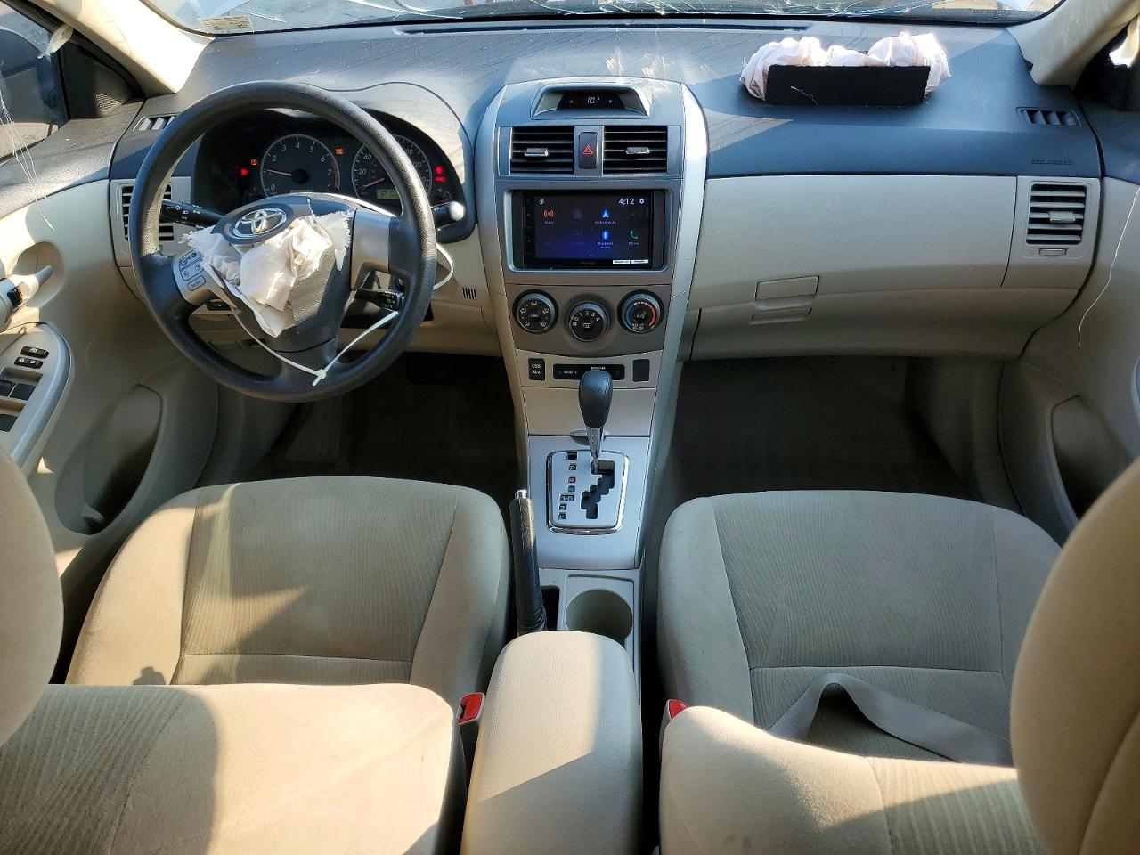 2012 Toyota Corolla Le Beige vin: 2T1BU4EE0CC840072