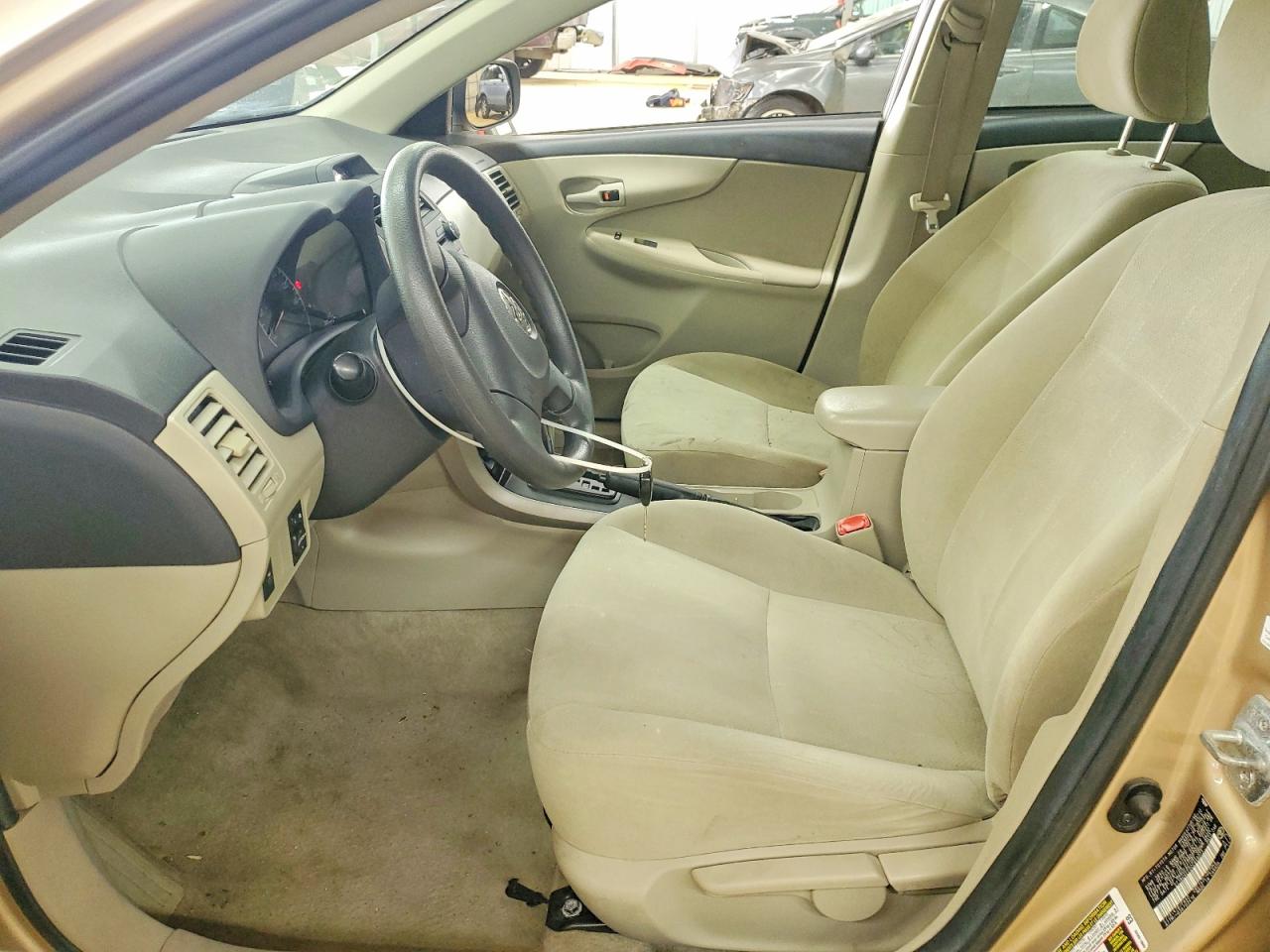 2012 Toyota Corolla L Gold vin: 2T1BU4EE0CC849273