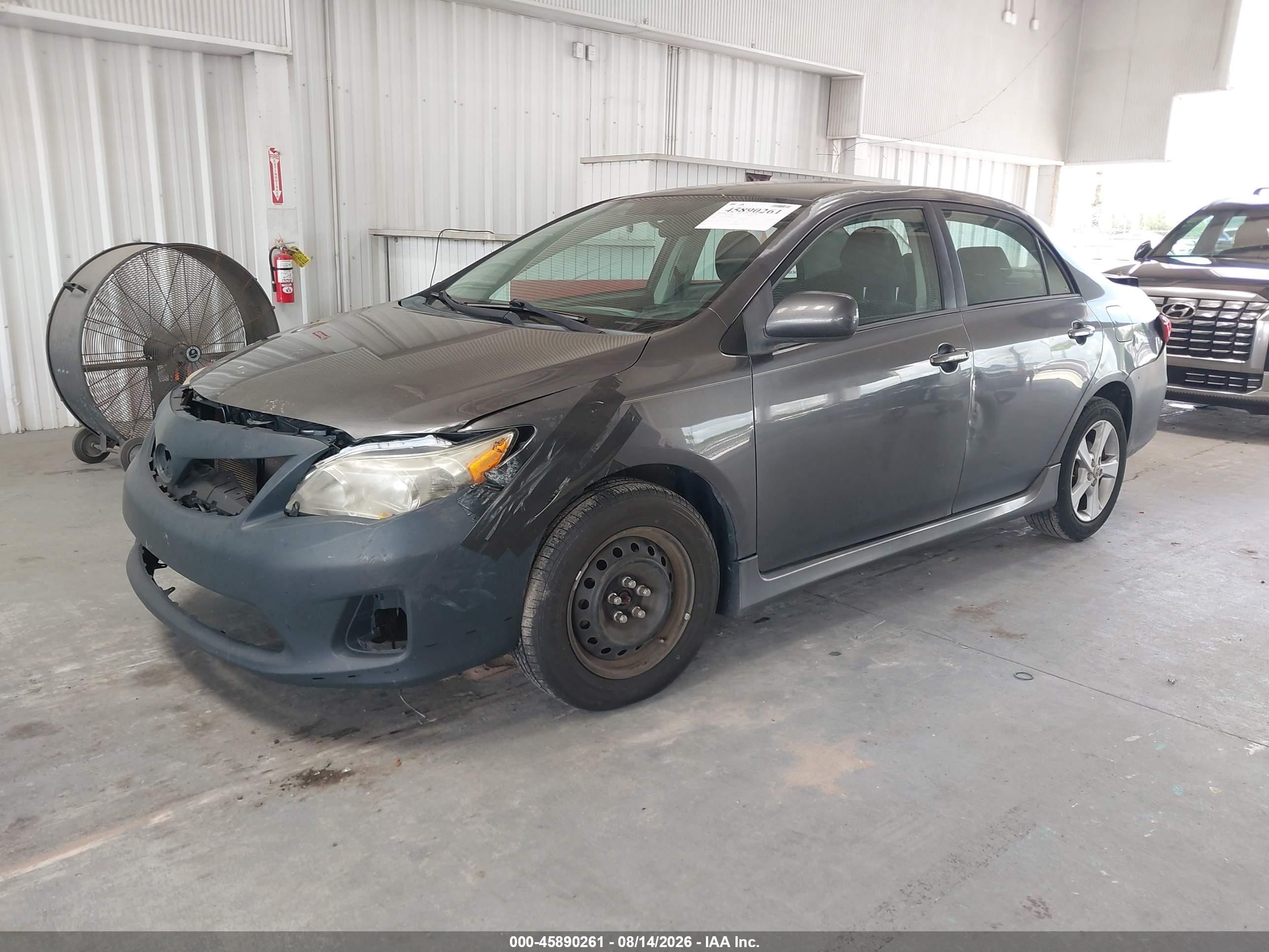 2012 Toyota Corolla S Gray vin: 2T1BU4EE0CC860080