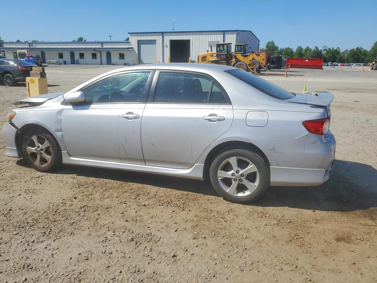 2012 Toyota Corolla S Silver vin: 2T1BU4EE0CC863349