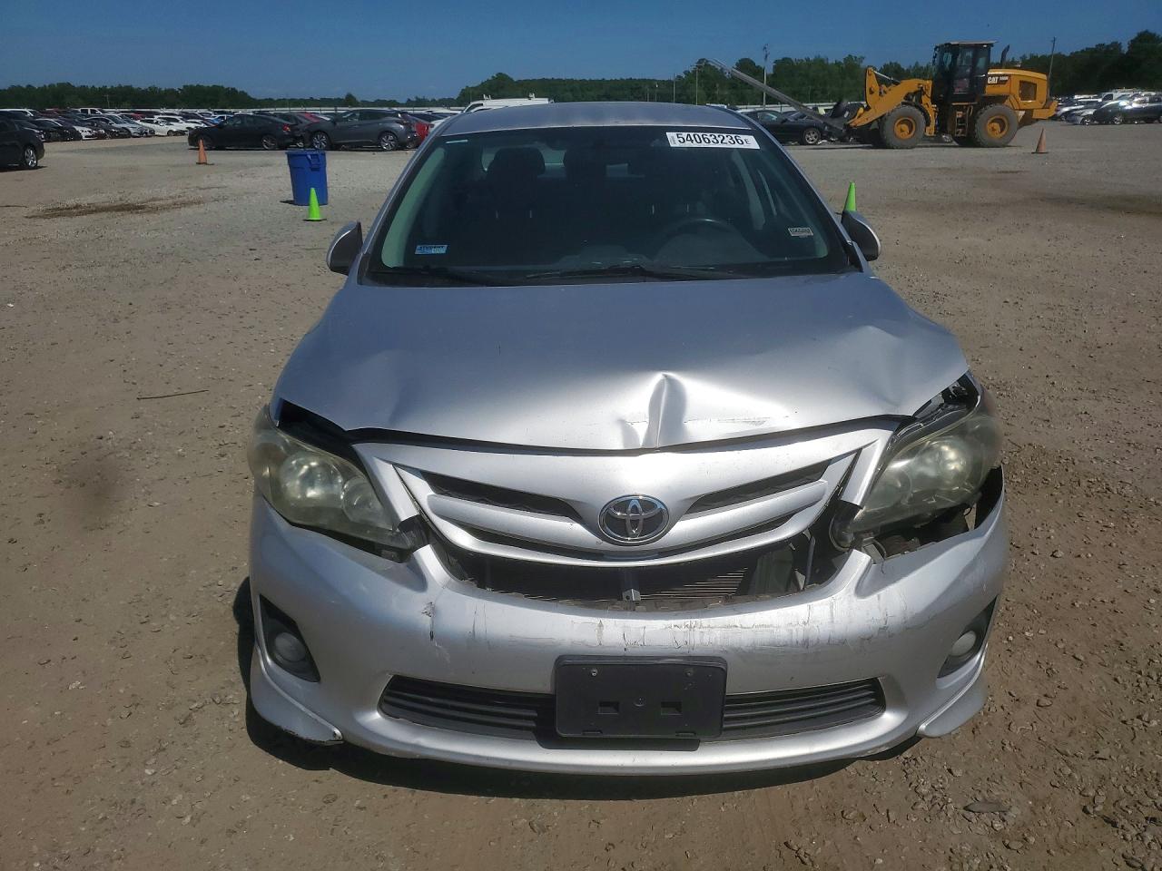 2012 Toyota Corolla S Silver vin: 2T1BU4EE0CC863349