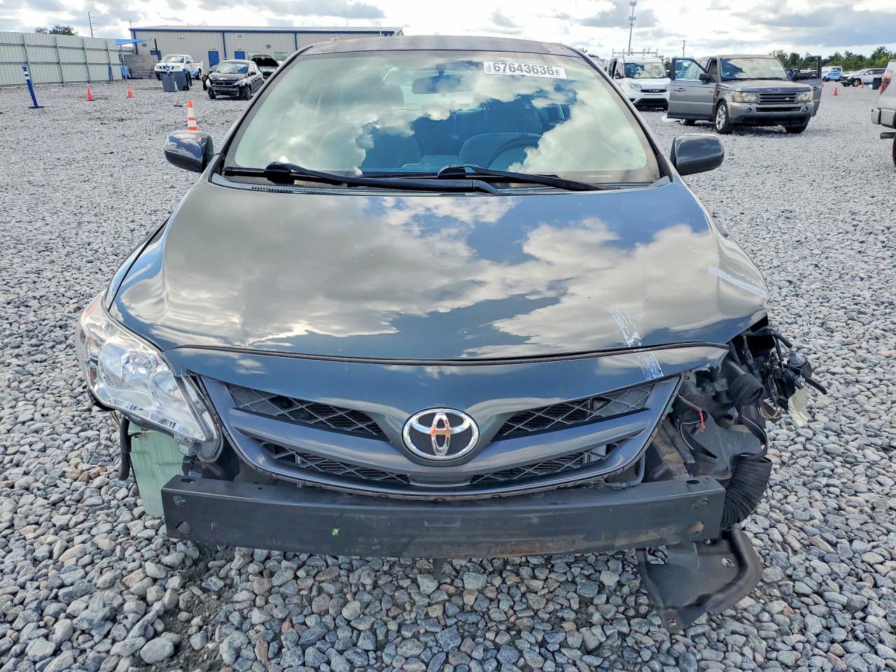 2012 Toyota Corolla L Gray vin: 2T1BU4EE0CC877462