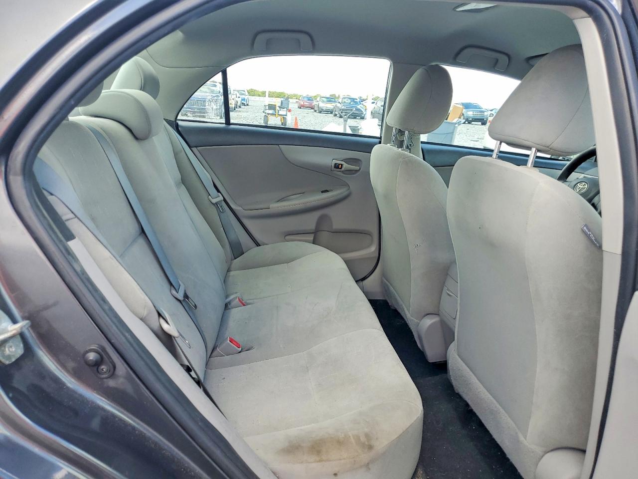 2012 Toyota Corolla L Gray vin: 2T1BU4EE0CC877462