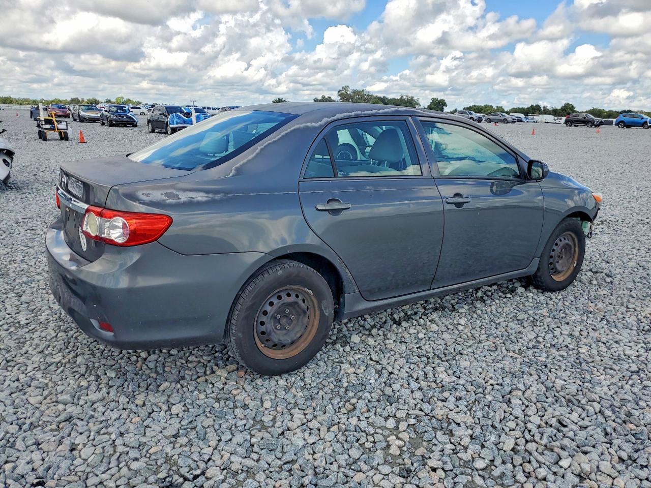 2012 Toyota Corolla L Gray vin: 2T1BU4EE0CC877462