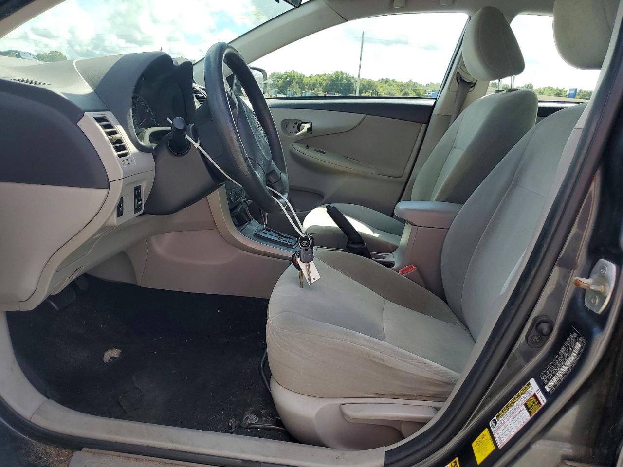 2012 Toyota Corolla L Gray vin: 2T1BU4EE0CC877462