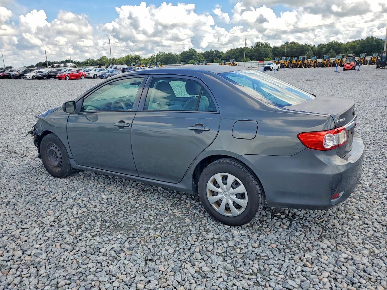 2012 Toyota Corolla L Gray vin: 2T1BU4EE0CC877462