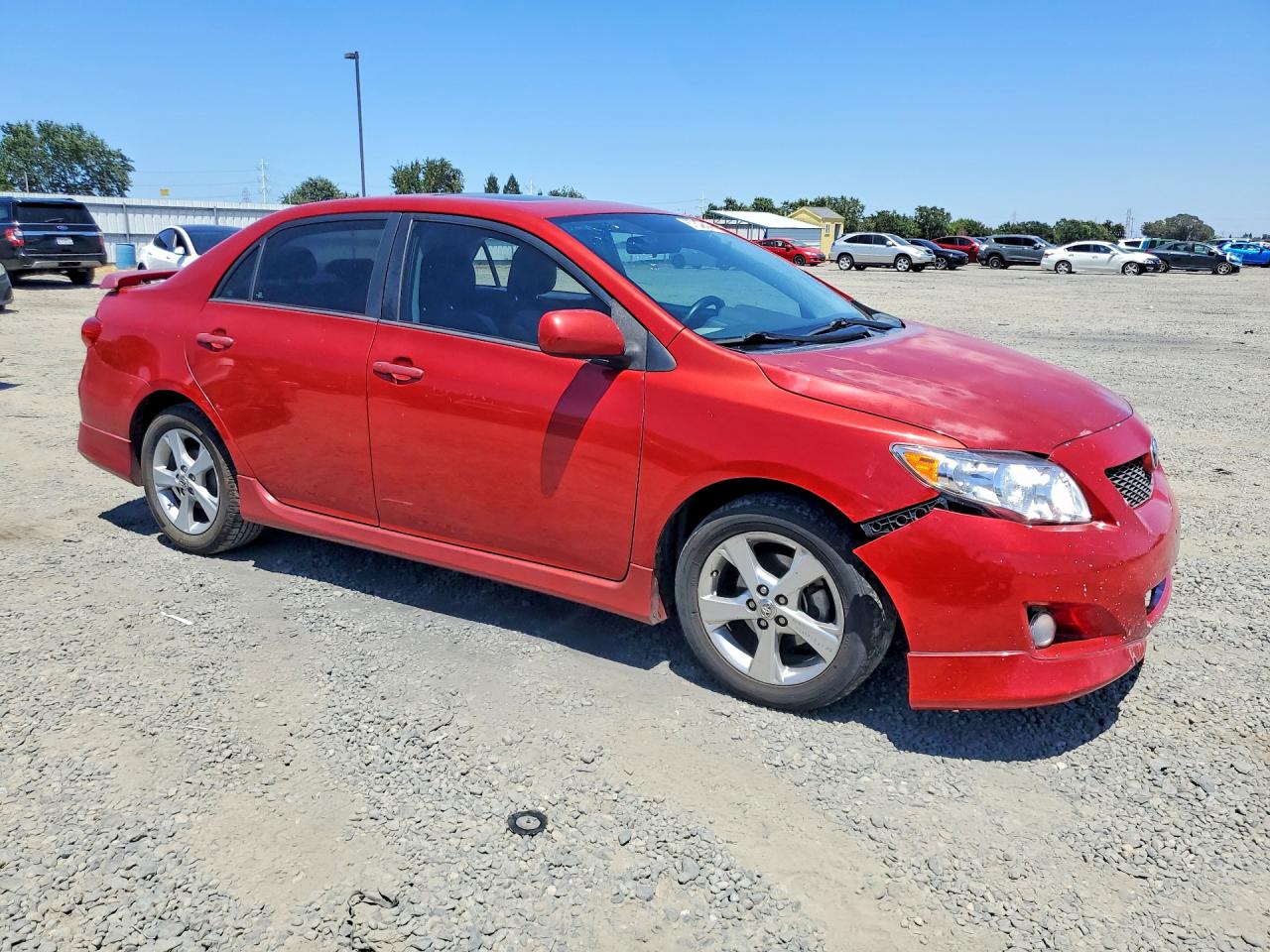 2012 Toyota Corolla S Red vin: 2T1BU4EE0CC885741